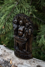 Load image into Gallery viewer, Brigid Goddess Dark Wiccan Statue
