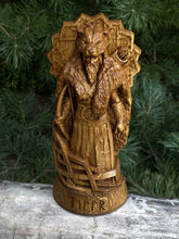 Load image into Gallery viewer, Ullr God Viking Wood Carved Statue
