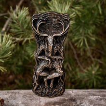 Load image into Gallery viewer, Wendigo Statue Altar Sculpture Witchcraft Paganism Dark Cernunnos
