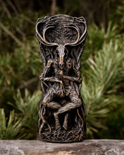 Load image into Gallery viewer, Wendigo Statue Altar Sculpture Witchcraft Paganism Dark Cernunnos
