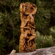 Load image into Gallery viewer, Wendigo Statue Altar Sculpture Witchcraft Paganism Dark Cernunnos
