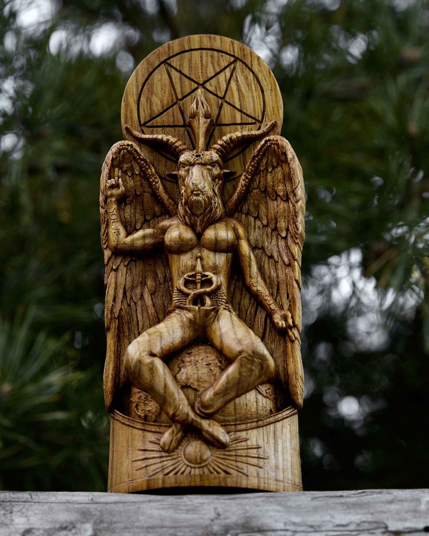 Baphomet Statue