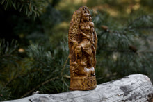 Load image into Gallery viewer, Skadi God Viking Wood Carved Statue
