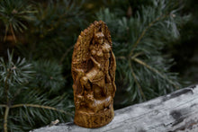 Load image into Gallery viewer, Skadi God Viking Wood Carved Statue
