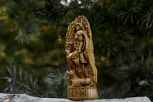 Load image into Gallery viewer, Skadi God Viking Wood Carved Statue
