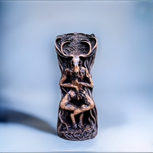 Load image into Gallery viewer, Wendigo Statue Altar Sculpture Witchcraft Paganism Dark Cernunnos
