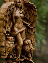 Load image into Gallery viewer, Lilith Wood Carved
