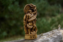 Load image into Gallery viewer, Thor God Viking Wood Carved Statue
