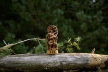 Load image into Gallery viewer, Thor God Viking Wood Carved Statue
