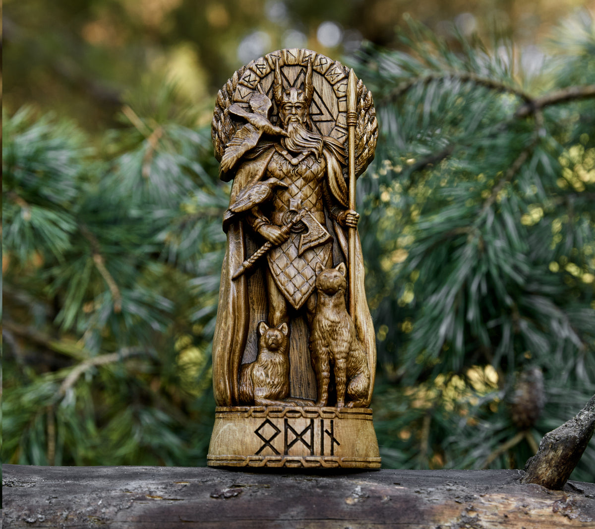Odin Norse Viking God Statue 